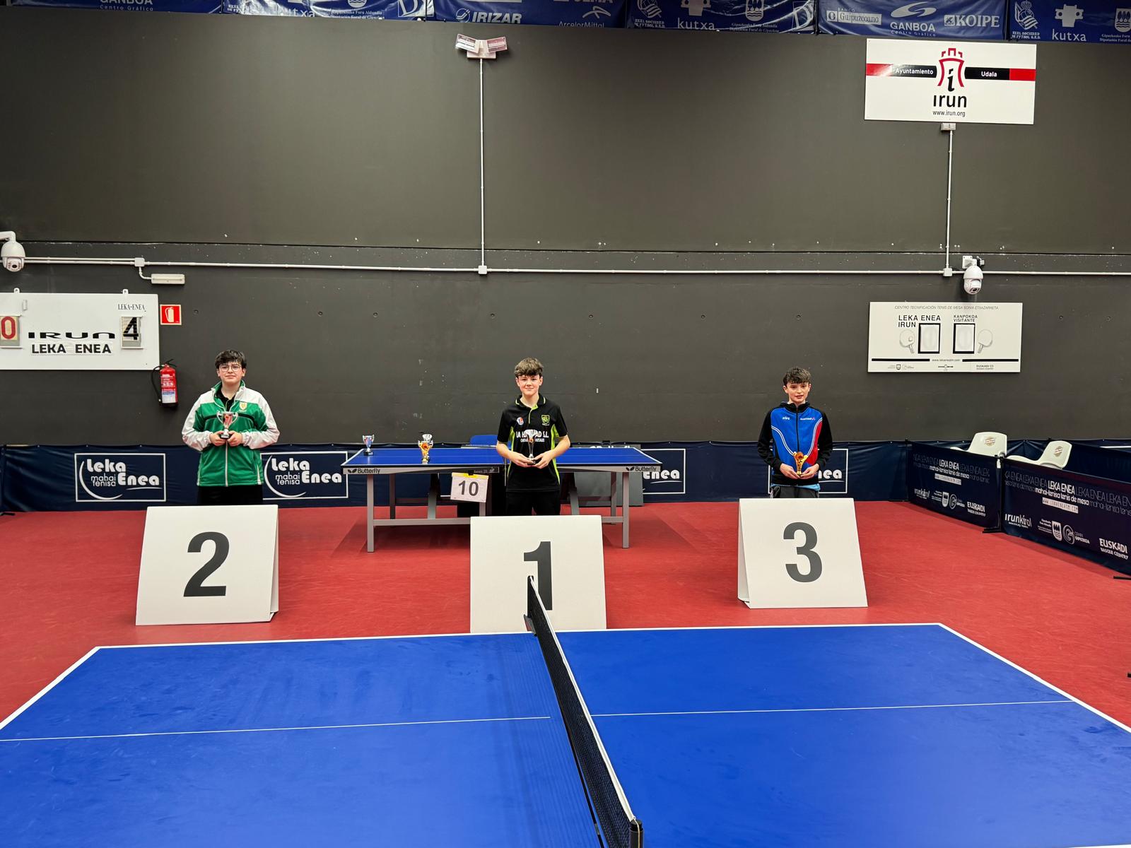 Podios de Oberena en el I Challenger Junior Norte de la temporada 2024-2025